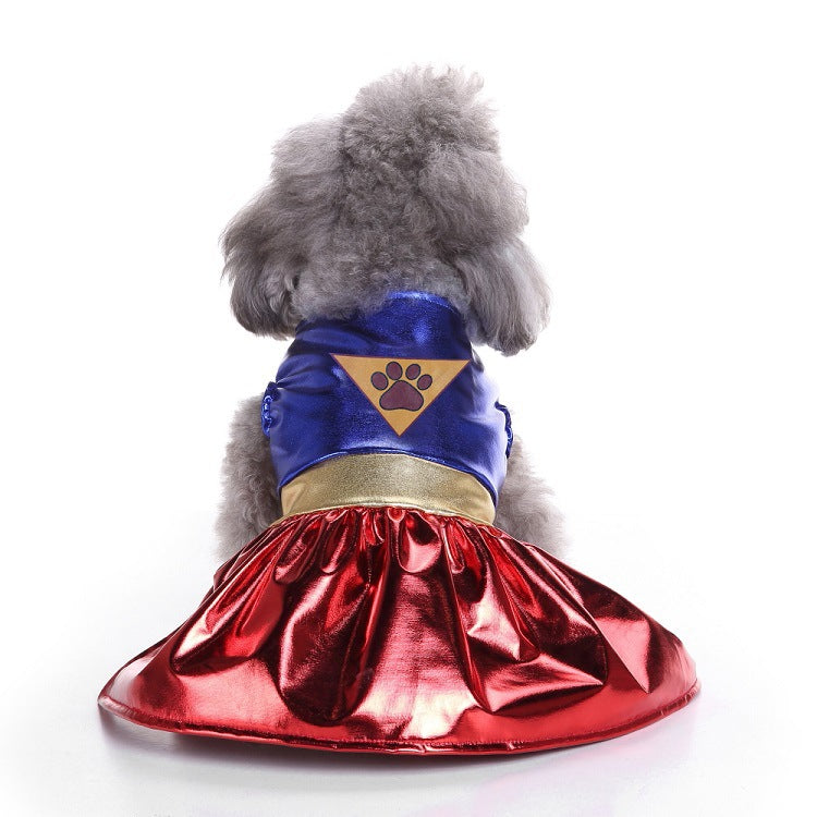 Winter Warm Striped Thickened Pet Clothes