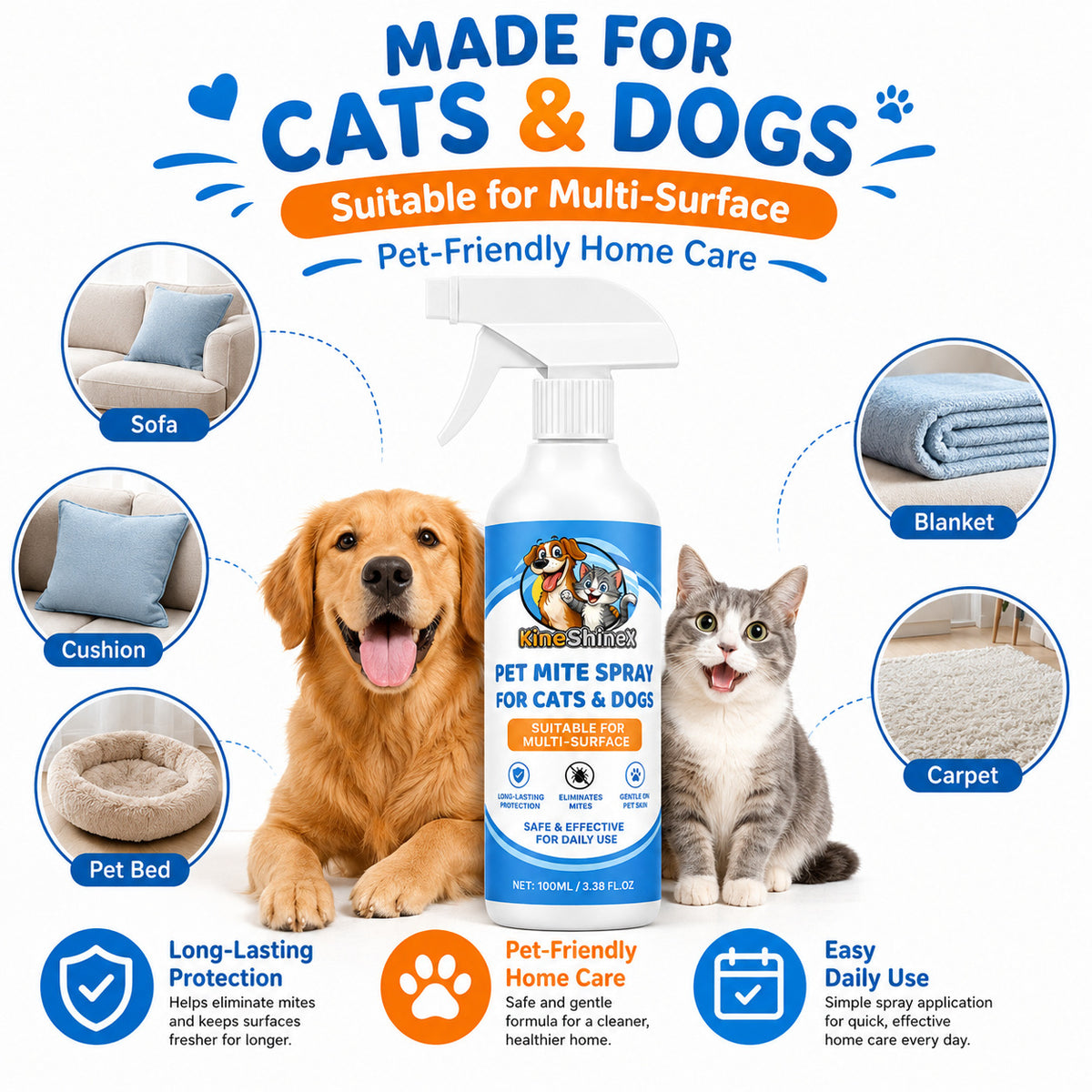 Pet Dust Mite Spray